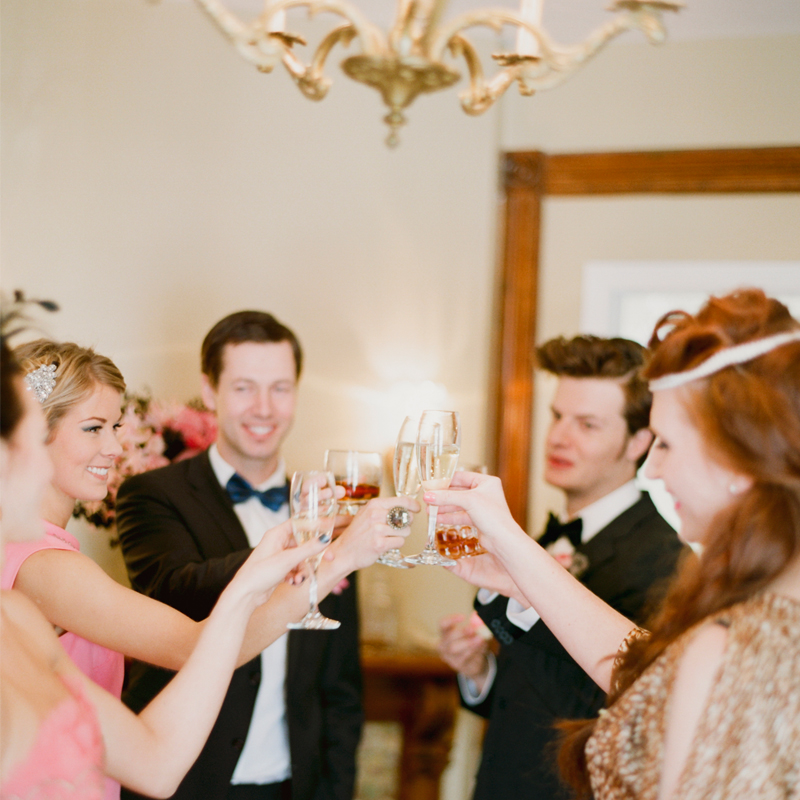 A Vintage Cocktail Party // Justine Celina