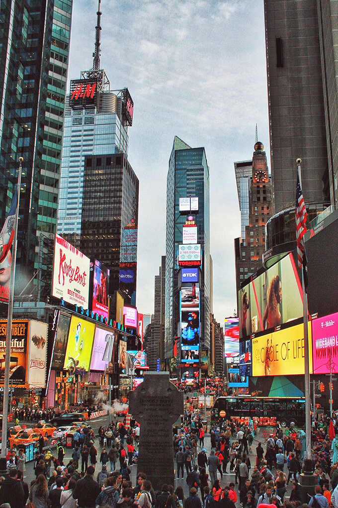 Snapshot | New York City | Times Square // JustineCelina.com