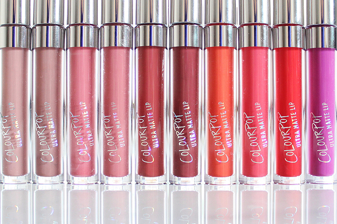 Colourpop Ultra Matte Lip Photos, Review, Swatches // JustineCelina.com