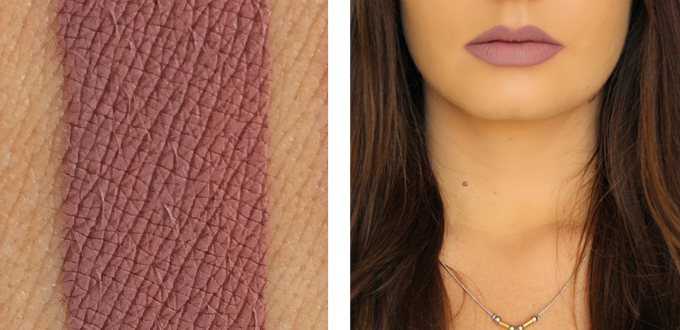 Colourpop Ultra Matte Lip in Trap Photos, Review, Swatches // JustineCelina.com