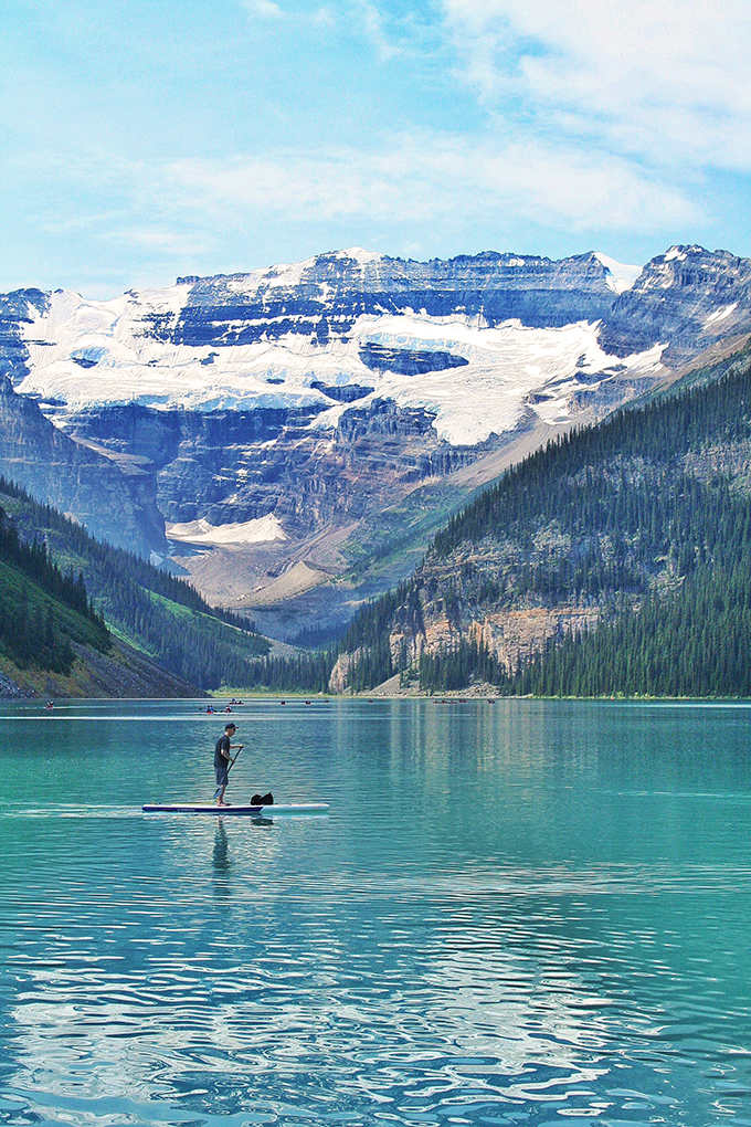 A Day at Lake Louise // JustineCelina.com