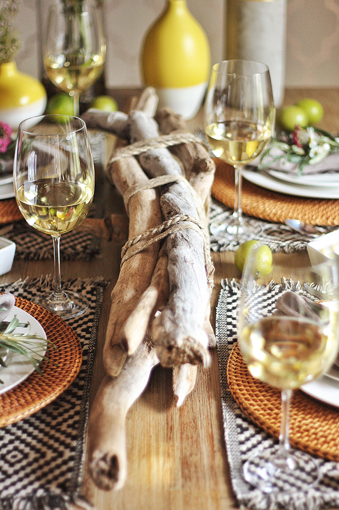 DIY | Driftwood Sculpture Centerpiece // JustineCelina.com