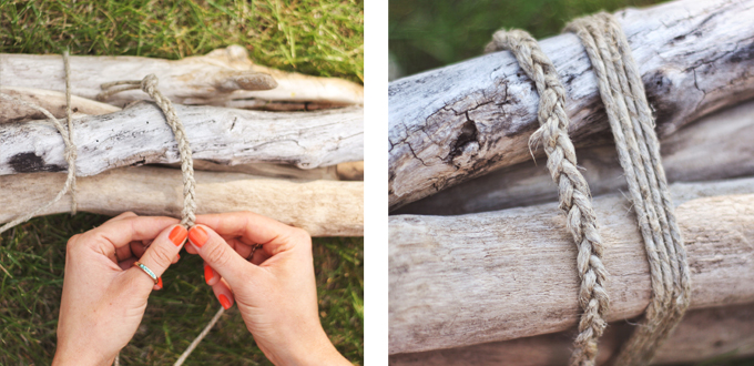 DIY | Driftwood Sculpture Centerpiece // JustineCelina.com