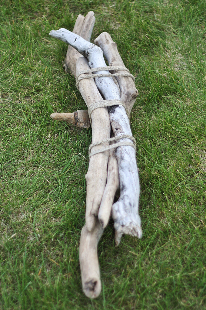 DIY | Driftwood Sculpture Centerpiece // JustineCelina.com