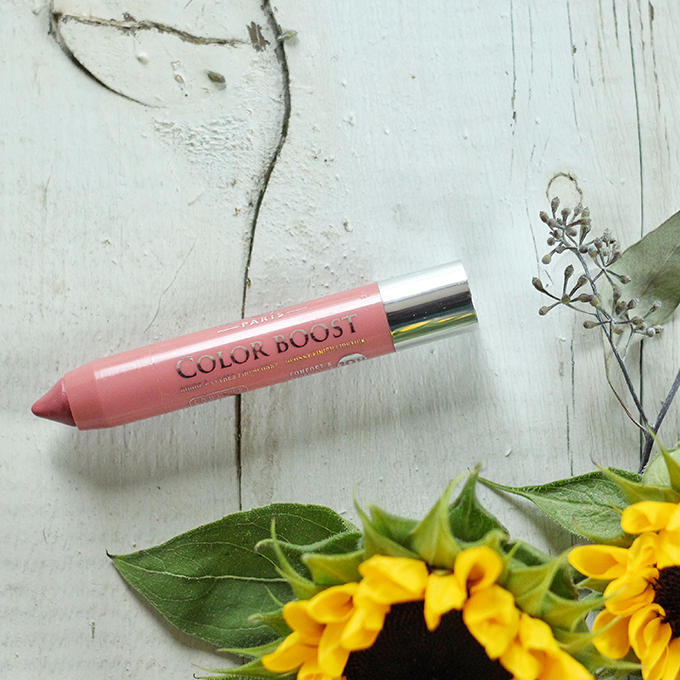 Best in Beauty | August 2015 | Bourjois Color Boost Lip Crayon in Proudly Naked Photos, Review, Swatches // JustineCelina.com