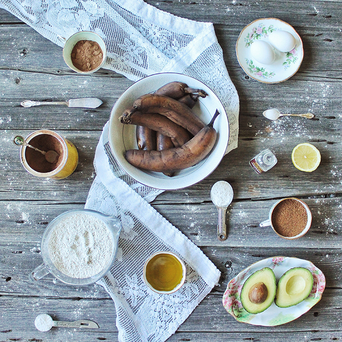 Decadent Dark Chocolate Banana Bread // JustineCelina.com