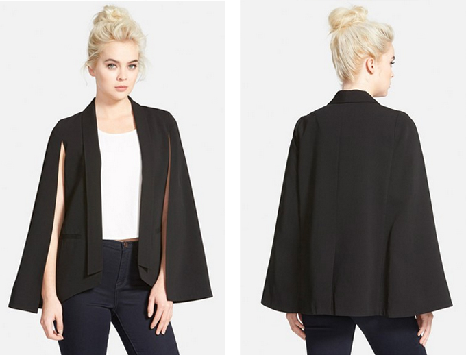 Fall Fashion Trends 2015 | The Cape Blazer // JustineCelina.com