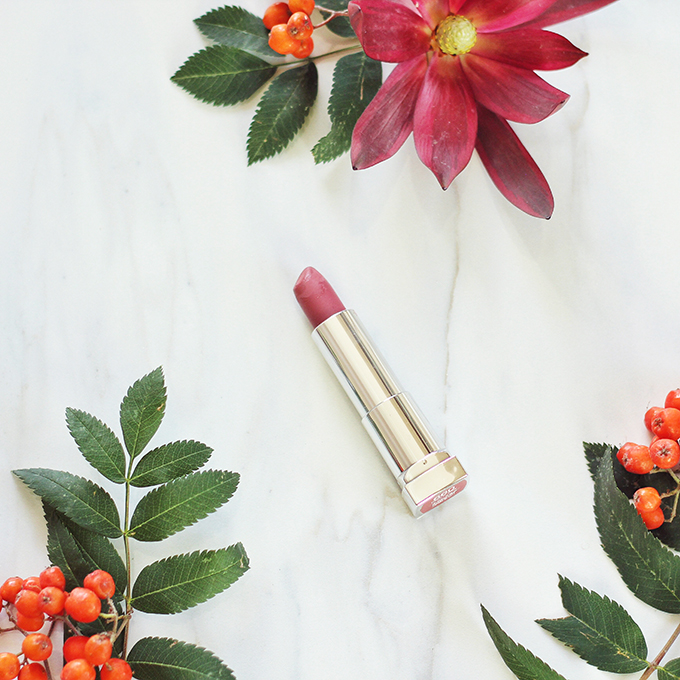 Maybelline Color Sensational Creamy Matte Lipstick in Touch of Spice Photos, Review, Swatches