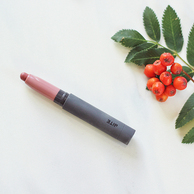 Bite Beauty Matte Crème Lip Crayon in Glacé Photos, Review, Swatches