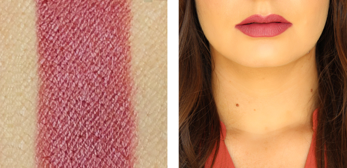 Maybelline Color Sensational Creamy Matte Lipstick in Touch of Spice Photos, Review, Swatches