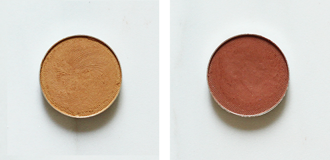 Makeup Geek Eyeshadow in Dessert Sands Photos Review Swatches, Makeup Geek Eyeshadow in Cocoa Bear Photos Review Swatches