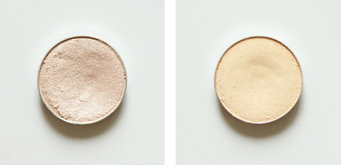 Makeup Geek Eyeshadow in Shimma Shimma Photos Review Swatches, Makeup Geek Eyeshadow in Vanilla Bean Photos Review Swatches