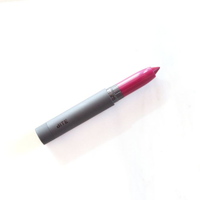 Bite Beauty Best Bite Rewind Set | Holiday 2015 | Aubergine Matte Crème Lip Crayon // JustineCelina.com