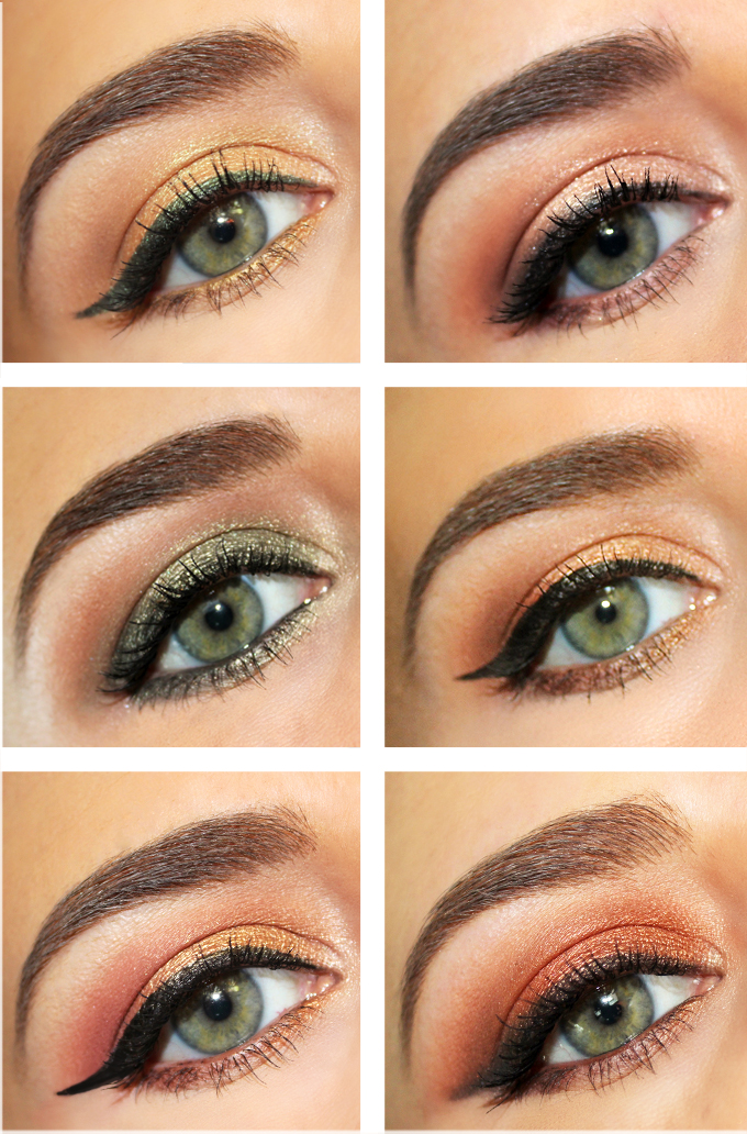 Fall Eye Looks with Makeup Geek Eyeshadows // JustineCelina.com