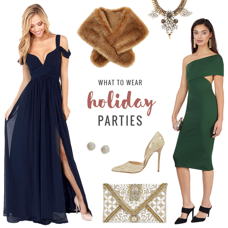 What to Wear | Holiday Parties // JustineCelina.com
