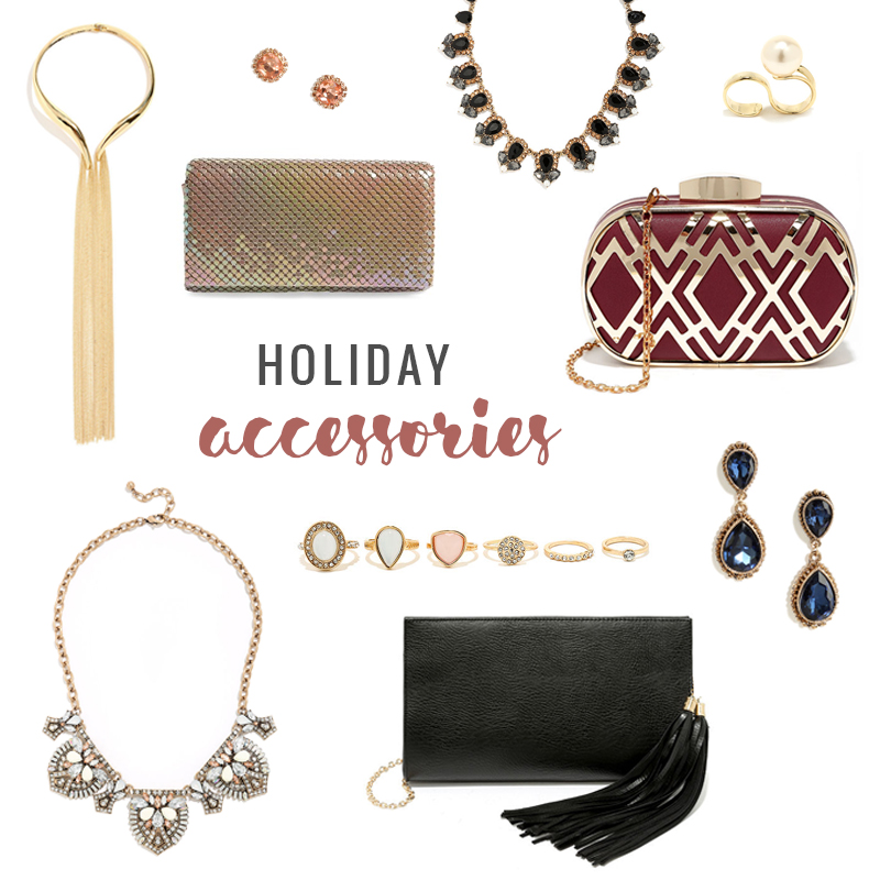 What to Wear | Holiday Accessories // JustineCelina.com