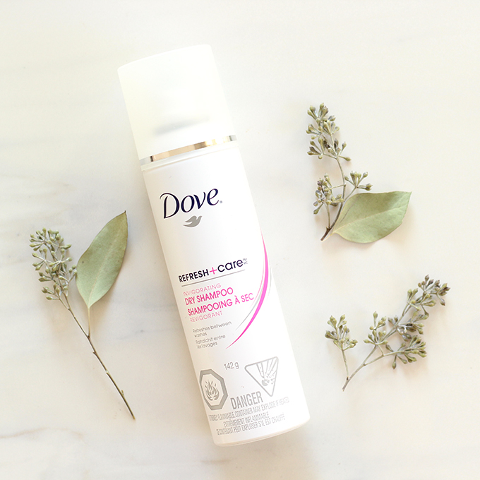 Best in Beauty | Dove Refresh + Care Invigorating Dry Shampoo Photos, Review | October 2015 // JustineCelina.com