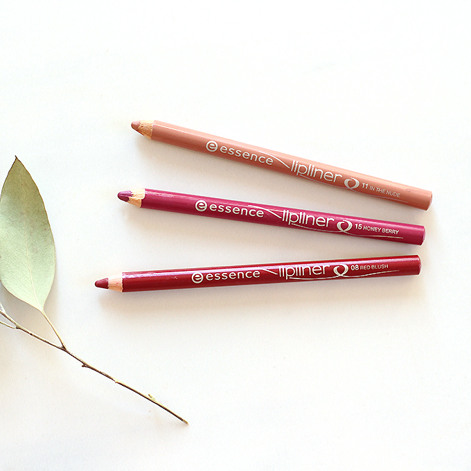 Best in Beauty | Essence Lip Liners Photos, Review | October 2015 // JustineCelina.com