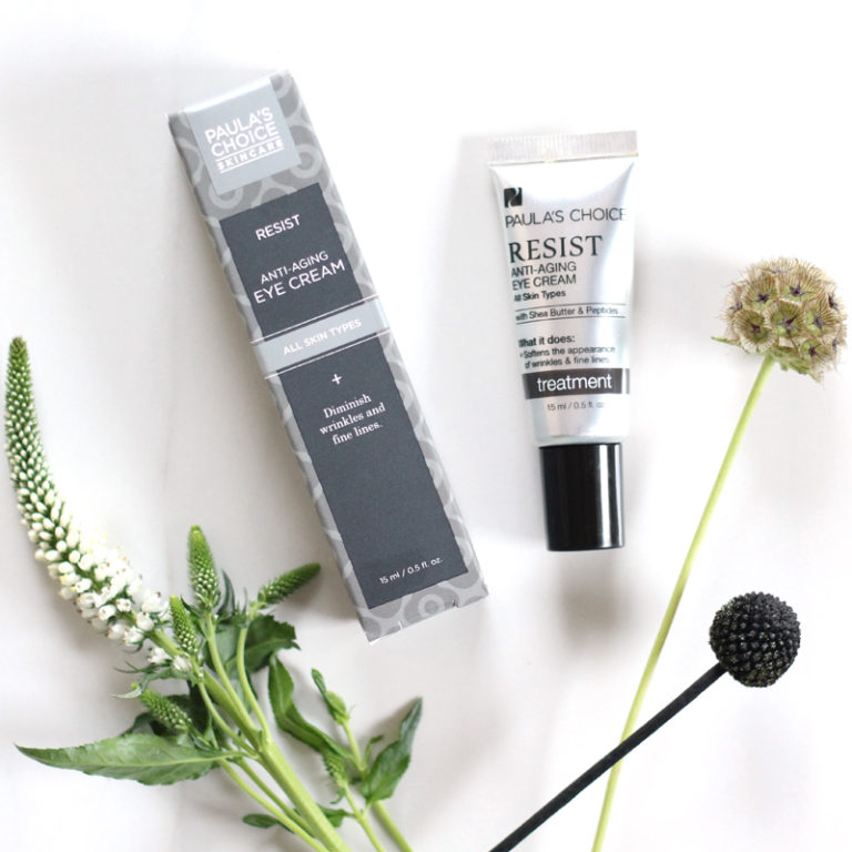 PAULA’S CHOICE RESIST ANTIAGING EYE CREAM REVIEW JustineCelina
