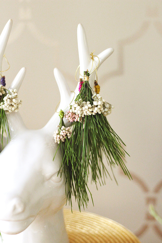 DIY | Mistletoe Inspired Wine Charms