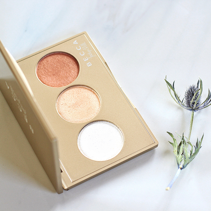 BECCA Shimmering Skin Perfector Pressed Champagne Glow Palette Photos, Review, Swatches