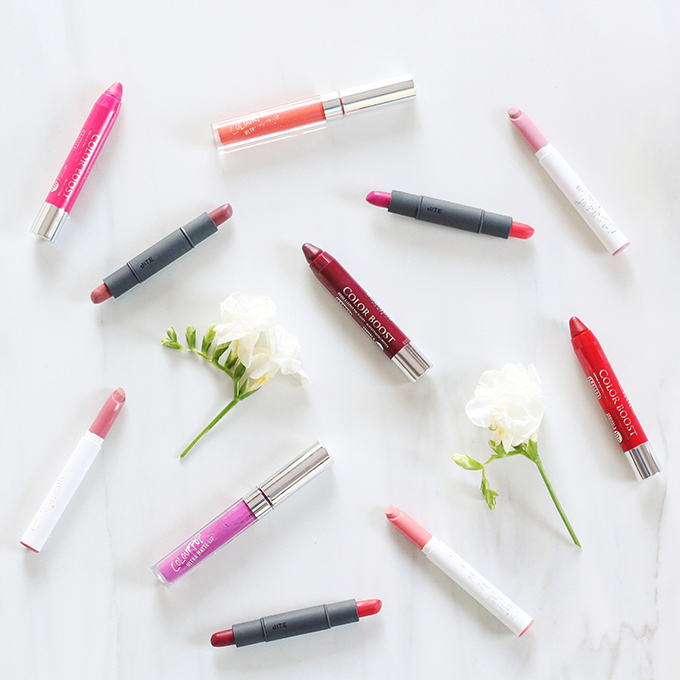 2015 Beauty Favourites | Bite Beauty Luminous Crème Lipstick Photos, Review, Swatches | Colourpop Lippie Stix Photos, Review, Swatches | Bourjois Colour Boost Lip Crayons Photos, Review, Swatches | Colourpop Ultra Matte Lips Photos, Review, Swatches // JustineCelina.com