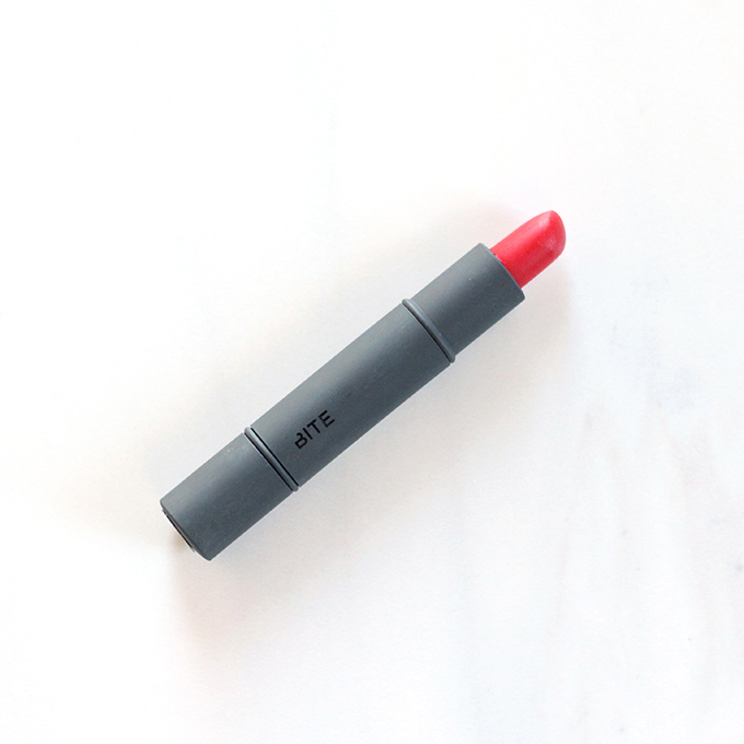 Best in Beauty | December 2015 | Bite Beauty Mix & Mingle Luminous Crème Lipstick in Holly Photos, Review, Swatches // JustineCelina.com