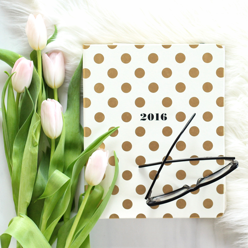 New Year, New Goals: Planning for a Successful 2016 // JustineCelina.com