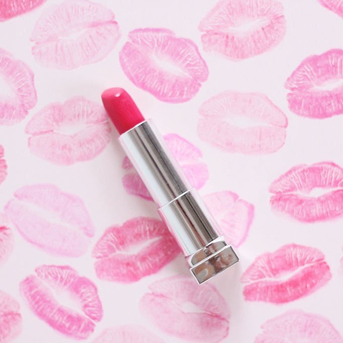 Maybelline Color Sensational Vivids Lipstick in Vivid Rose Photos, Review, Swatches // JustineCelina.com