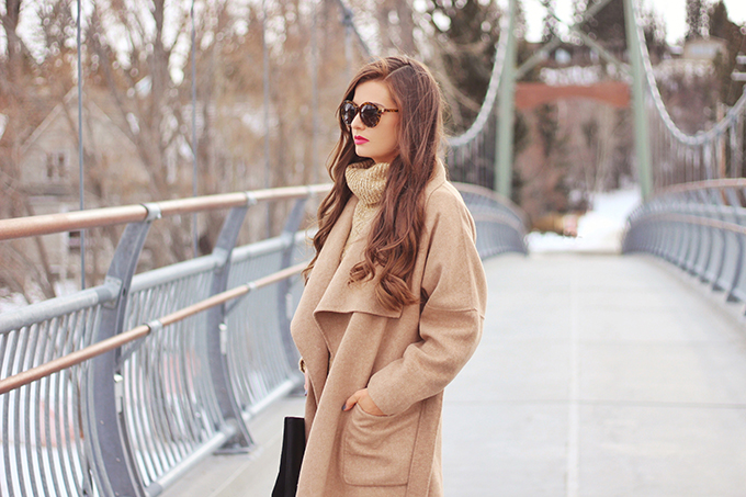 Cozy in Camel | My Favourite Transitional Pieces from Winter to Spring // JustineCelina.com