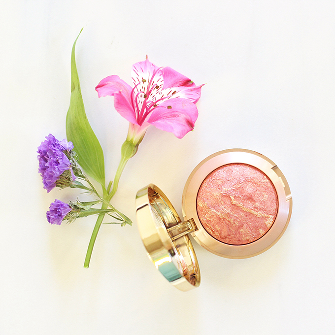Milani Baked Blush in Rose D'Oro Photos, Review, Swatches // January 2016 Beauty Favourites // JustineCelina.com