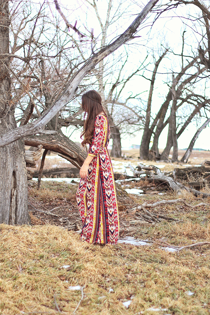 Winter Boho + How to Shop for Great Vintage // JustineCelina.com