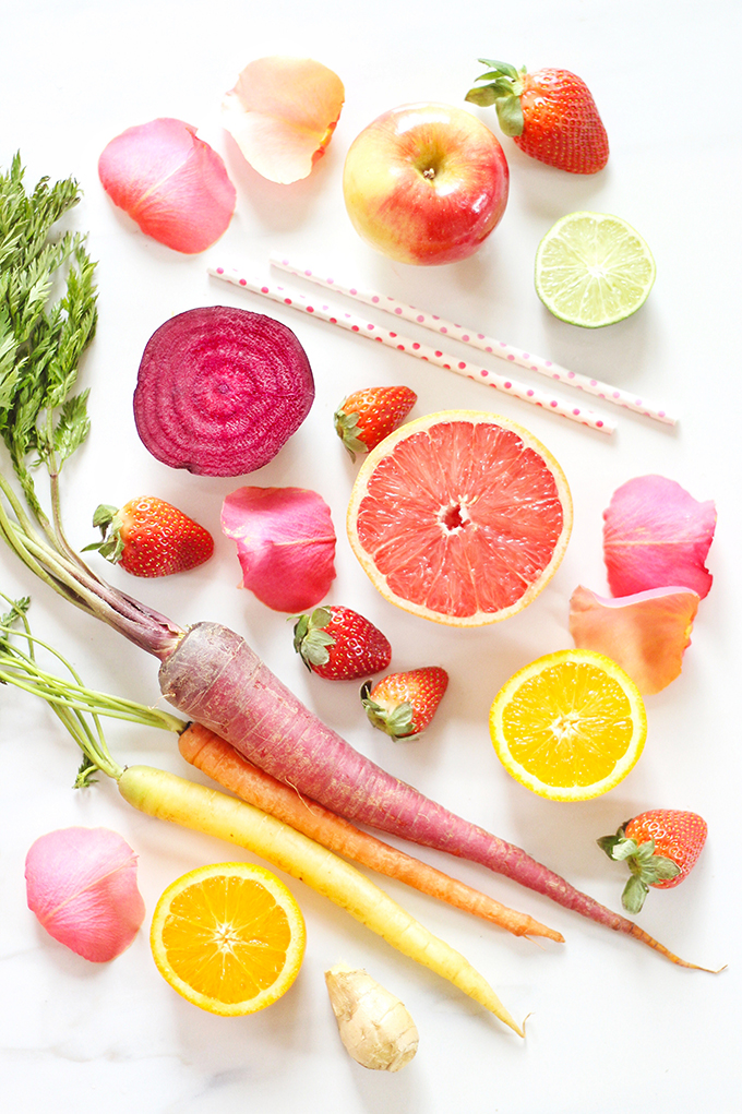 Blushing Beet Juice // JustineCelina.com