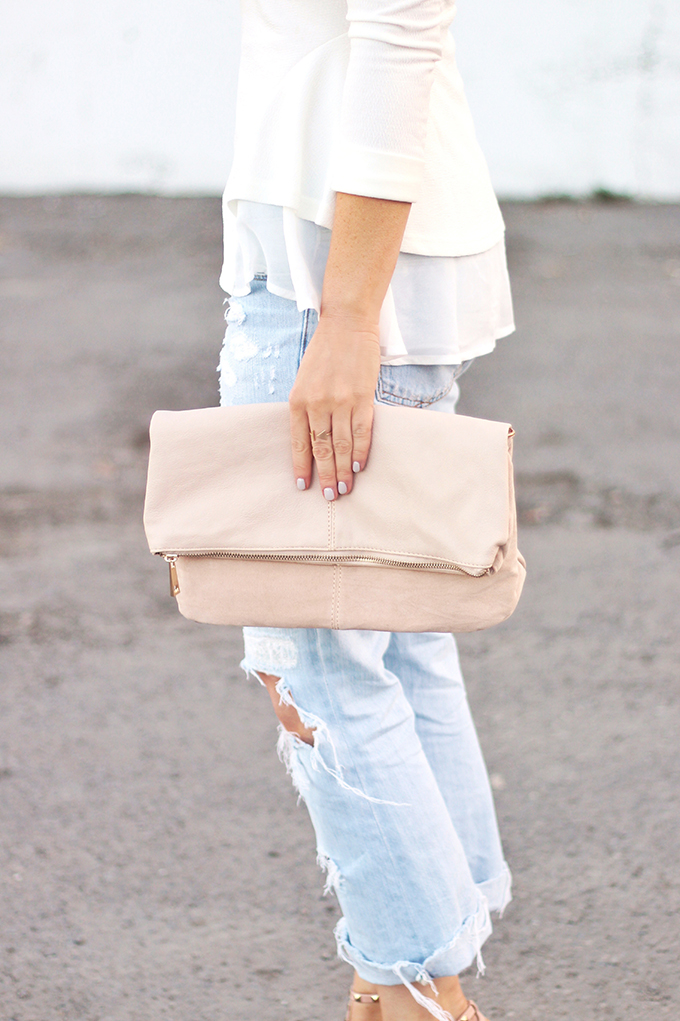 DIY | Distressed Boyfriend Jeans