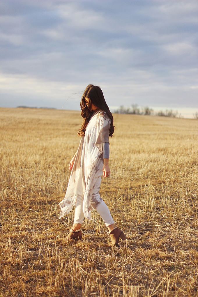 Check Yourself | Gentle Fawn & Keep a Breast Charity Kimono // JustineCelina.com