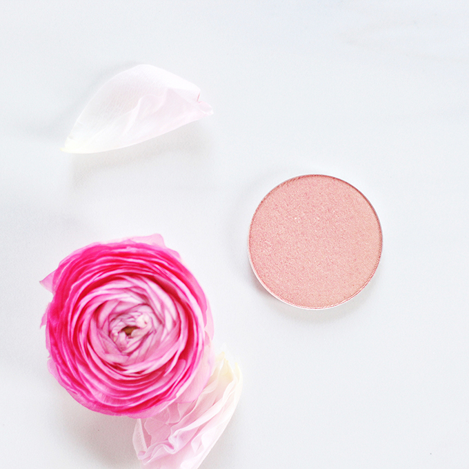 Makeup Geek Blush in Romance Photos, Review, Swatches // JustineCelina.com