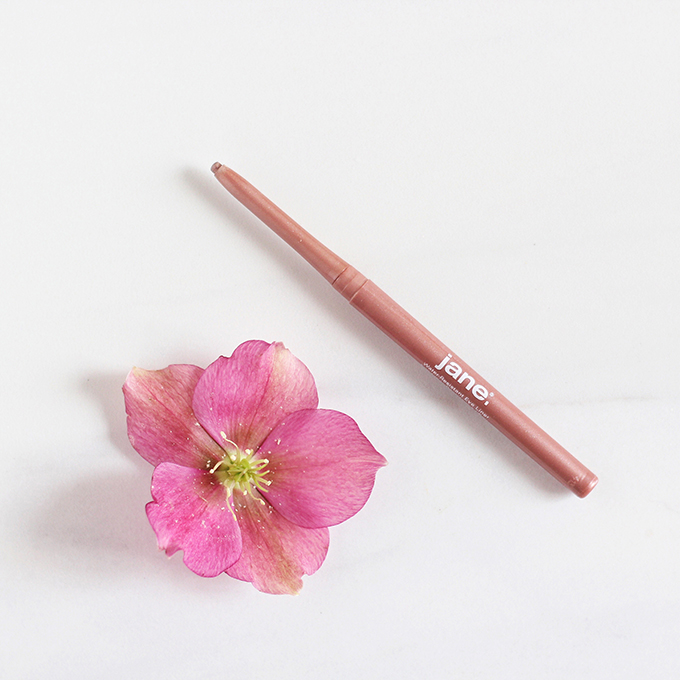 Jane Cosmetics Water-Resistant Eyeliner in Rose Gold photos, review, swatches // JustineCelina.com