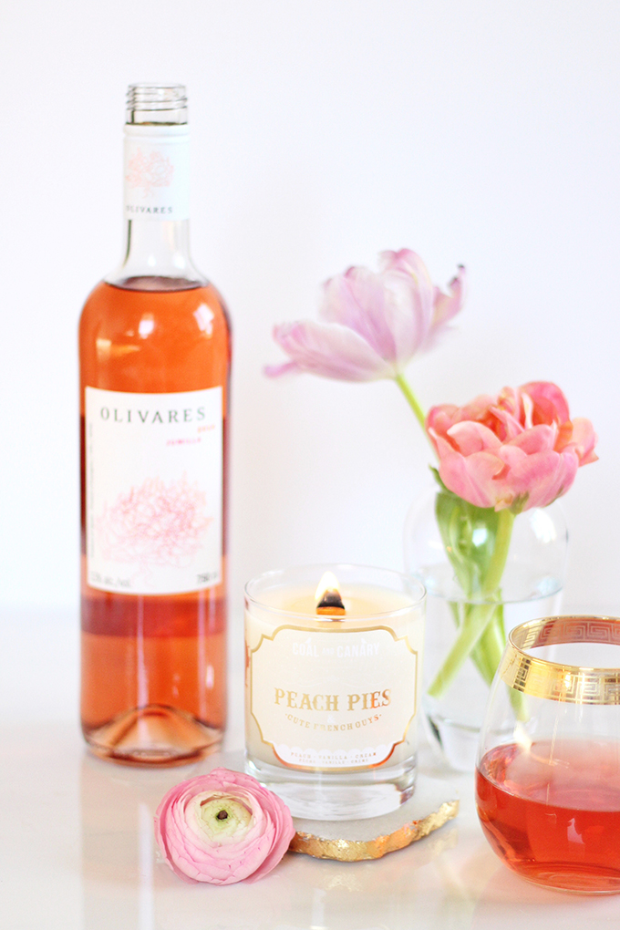 Simple Pleasures | Coal & Canary Peach Pies and Cute French Guys Candle // JustineCelina.com