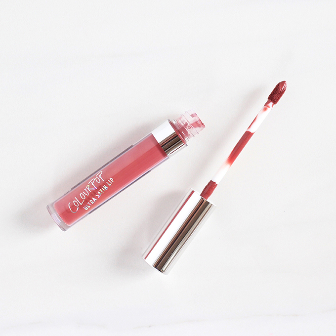 Colourpop Ultra Satin Lip in Frick N’ Frack Photos, Review, Swatches // JustineCelina.com