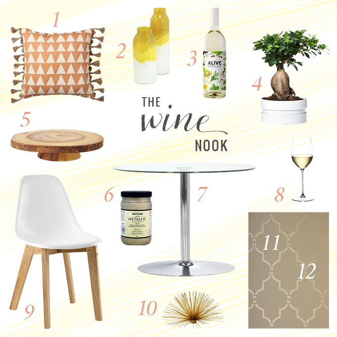 The Wine Nook // JustineCelina.com