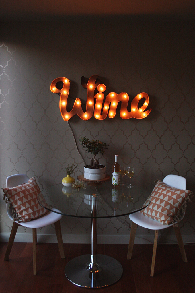 The Wine Nook // JustineCelina.com