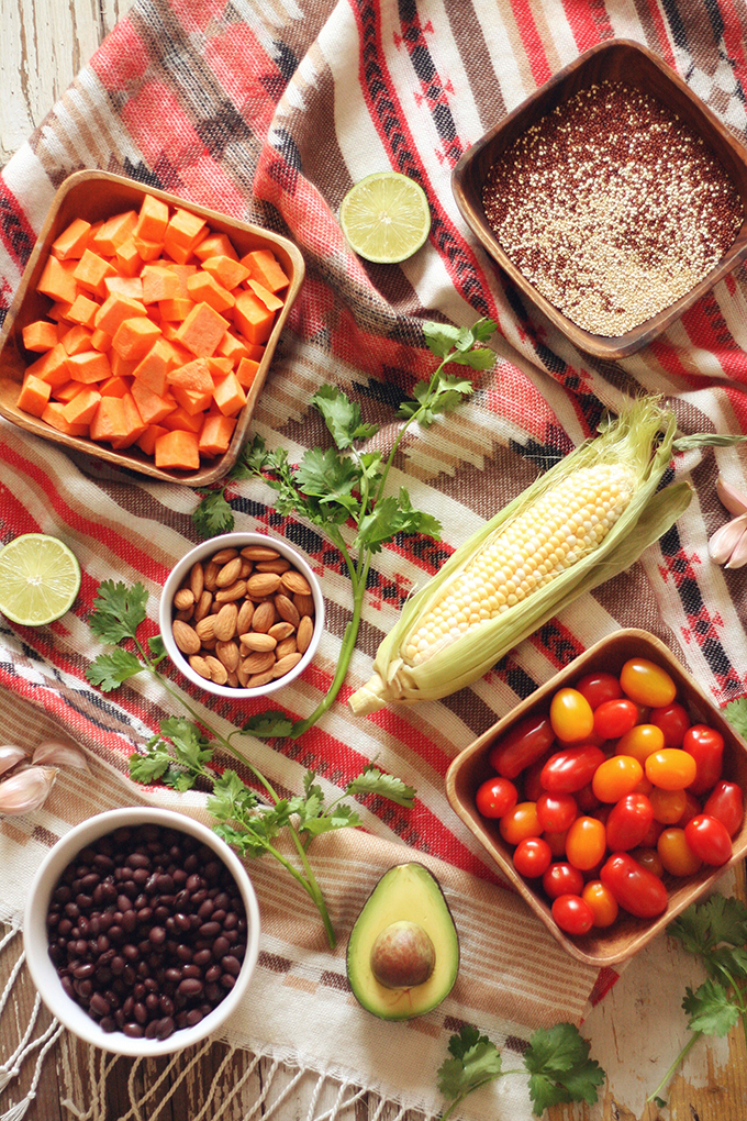 Vegan Southwest Quinoa Bowls // JustineCelina.com