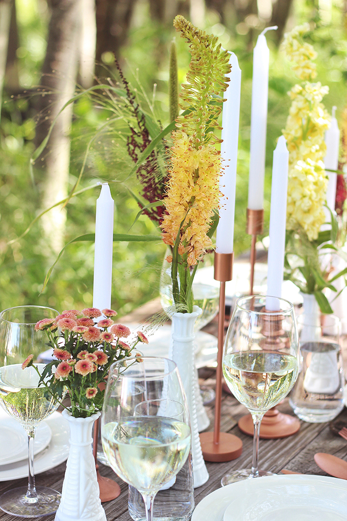 Al Fresco Summer Dining Inspiration // JustineCelina.com