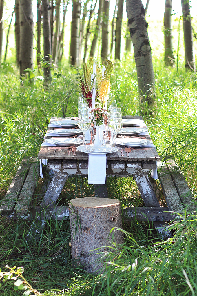 Al Fresco Summer Dining Inspiration // JustineCelina.co,