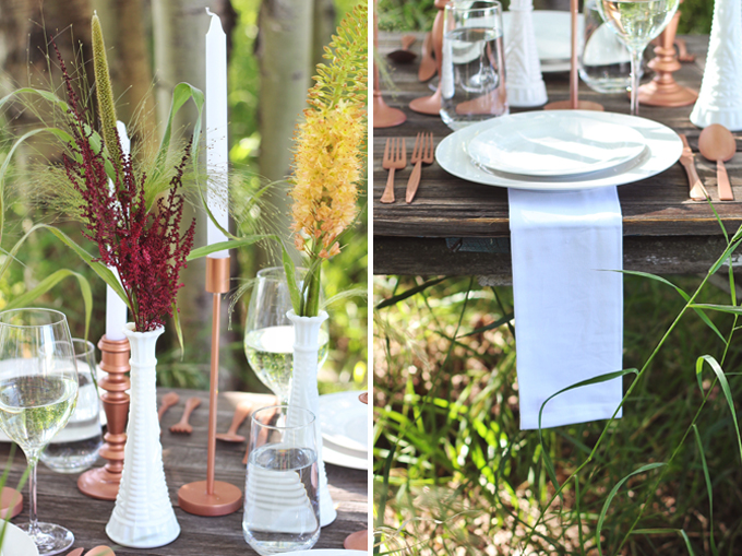 Al Fresco Summer Dining Inspiration // JustineCelina.com