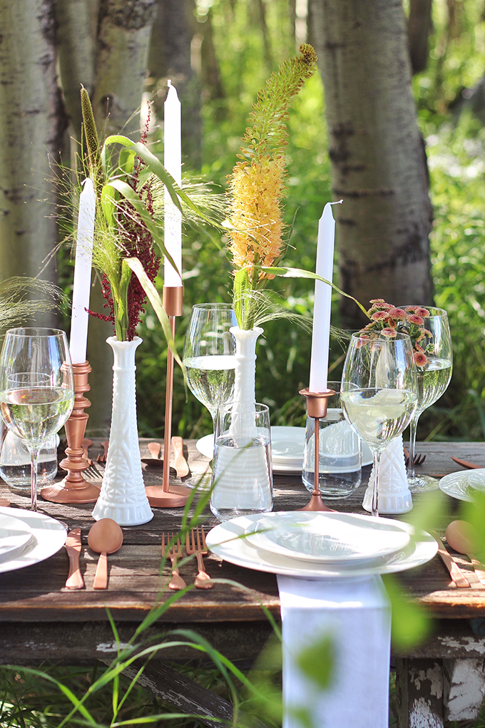 Al Fresco Summer Dining Inspiration // JustineCelina.co,