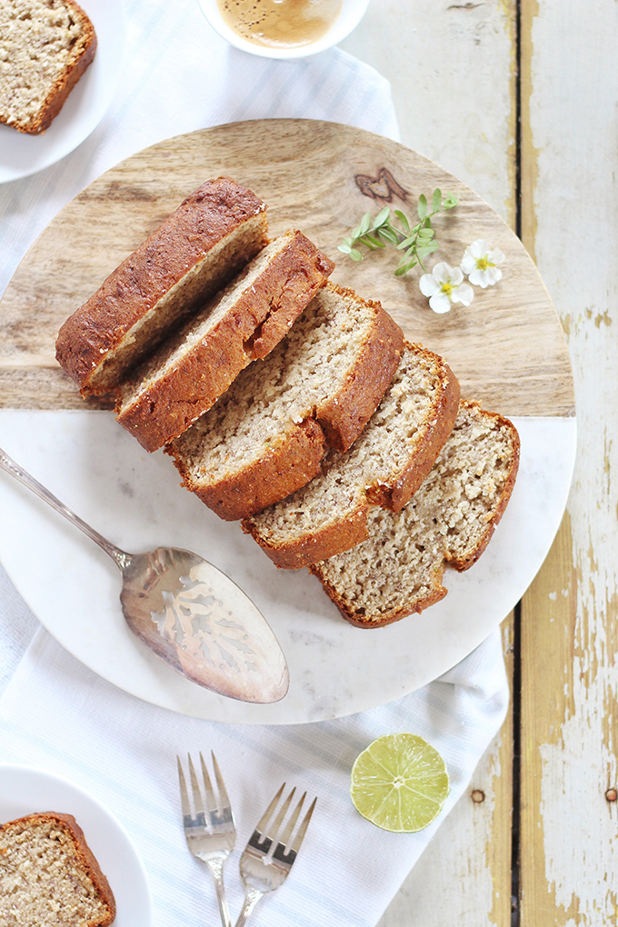 Allergy Free Aloha Banana Bread (Gluten, Dairy & Refined Sugar Free) // JustineCelina.com