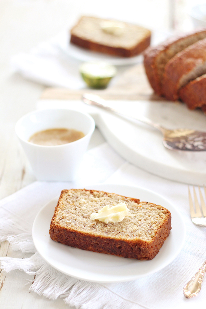 Allergy Free Aloha Banana Bread (Gluten, Dairy & Refined Sugar Free) // JustineCelina.com