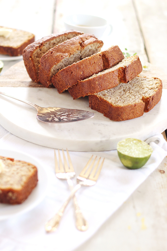 Allergy Free Aloha Banana Bread (Gluten, Dairy & Refined Sugar Free) // JustineCelina.com