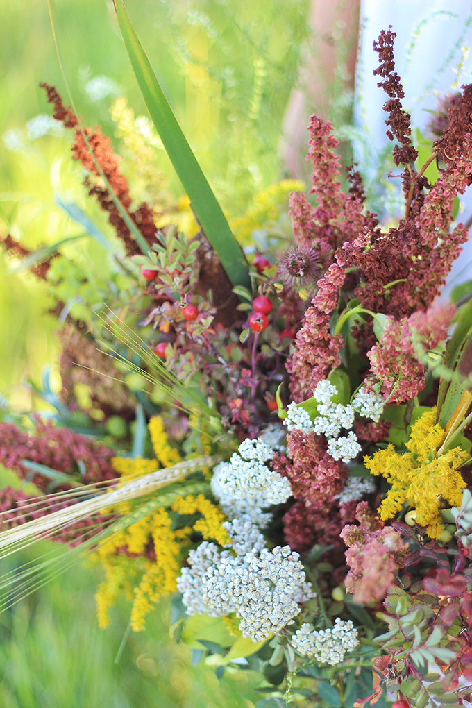 Foraged Prairie Wildflower Bouquet | Calgary, Alberta, Canada // JustineCelina.com